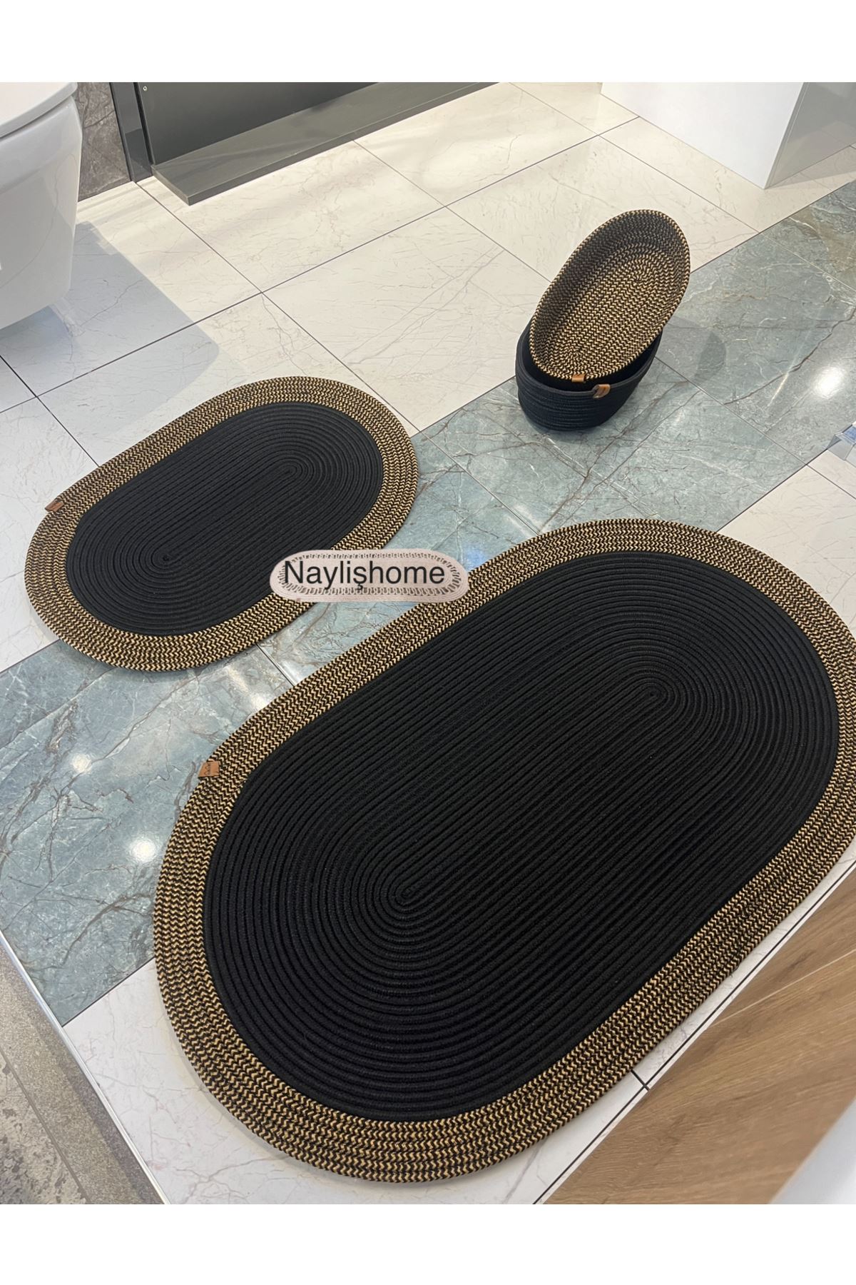 70x120cm ,40x60cm. 2 paspas,2 oval sepetli banyo takımı. hediyelik, çeyizlik ,bohem, dekoratif