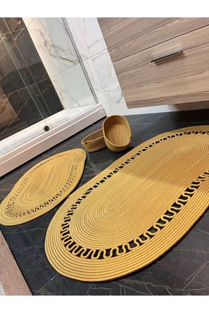 40x60-60x100 Iki Paspas-2 Sepet Hediyelik ,çeyizlik ,banyo Takımı